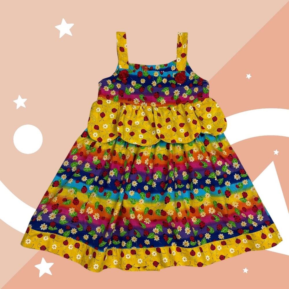 Vintage lady bug dress